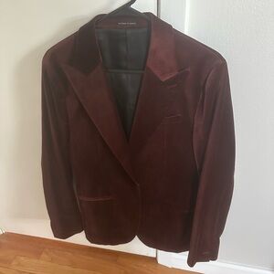 Reiss velvet blazer
